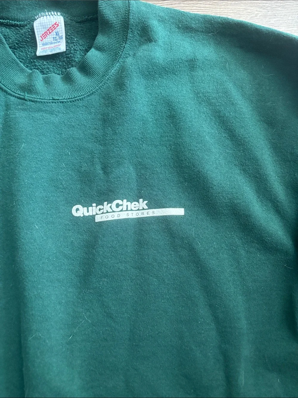green quickchek crewneck